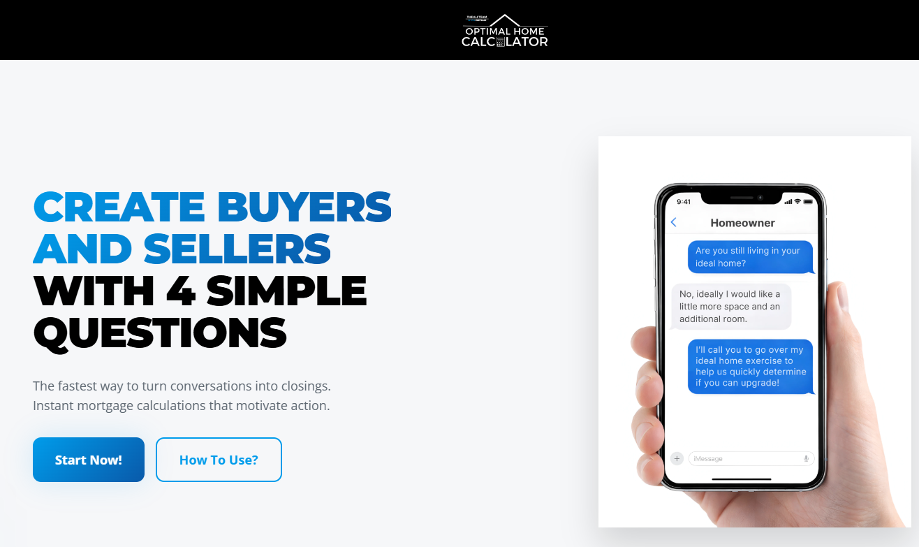 Co-branded realtor marketing flyer and tool sample 2